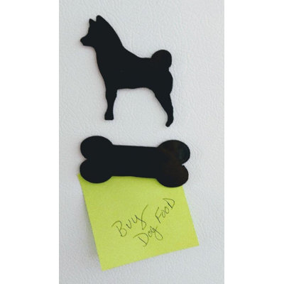 Aimante pour réfrigérateur et chien shiba shiba