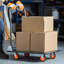 VonHaus 150kg Capacity Platform Truck - Multi-Functional Folding Platform Truck for Easy Transportation / Heavy Lifting