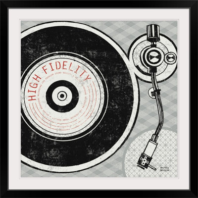 Belldas " Vintage Analog Record Player " by Michael Mullan