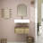 Alysa 24" Wall-Mounted Single Bathroom Vanity Set-71095534
