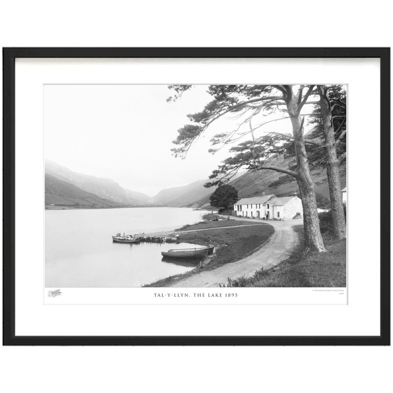 Tal-Y-Llyn, The Lake 1895 by Francis Frith - Single Picture Frame Print, 28cm H x 36cm W x 2.3cm D