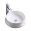 Vitreous China Circular Vessel Bathroom Sink