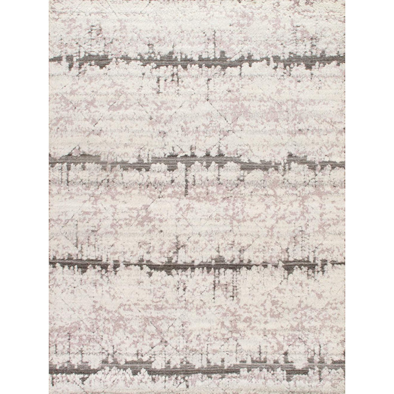 Area Rug in Beige, Rectangle 6' x 8'