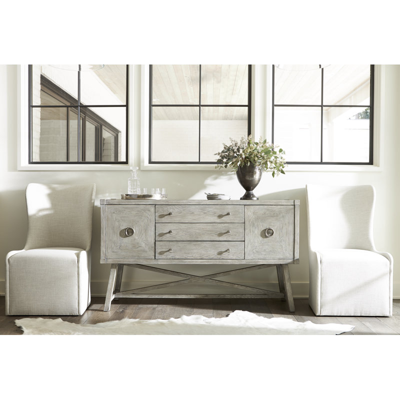 Albion Upholstered Side Chair in White