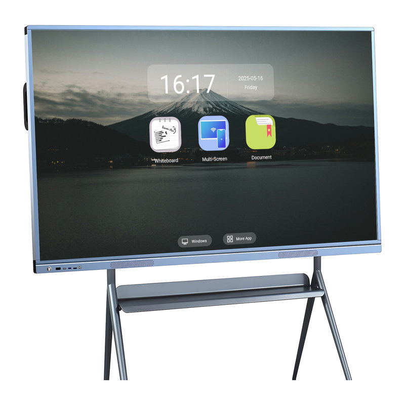 JYXCN All-in-One 65" Smart Board, Touch Screen Digital Electronic Calendar Smartboard 4K Interactive Display for Education Training, Offices