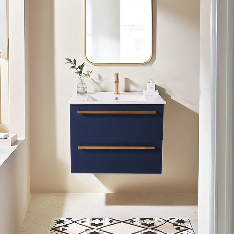 Ensemble de meuble-lavabo mural 30 po