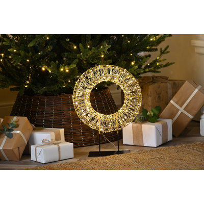33 cm Solar Twinkle Globe String Lights Lamp Lighted Christmas Tree
