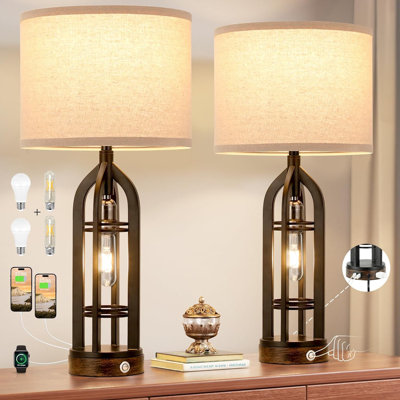 Zavannah USB Table Lamp