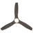 Skylark 3 - Blade Indoor/Outdoor Smart Ceiling Fan with Adjustable CCT 2700K-3000K-4000K-5000K LED Light Kit and Remote Control Included, Works With Alexa and iOS or Android App-528394841-528394842
