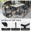 Ensemble repas d'extérieur 7 pièces Modern