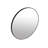 Large Round Black Circular Mirror-385347527