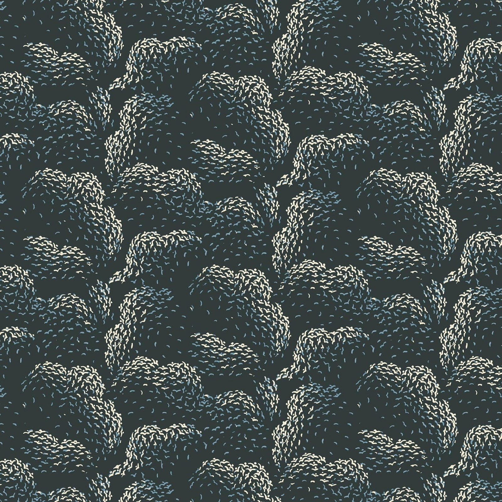 Revel Self-Adhesive Wallpaper Roll, Night Cloud, Faux Grasscloth, Non-pasted