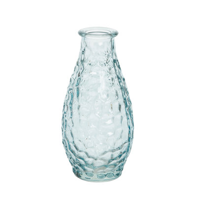  Vase en verre transparent 5,5 po
