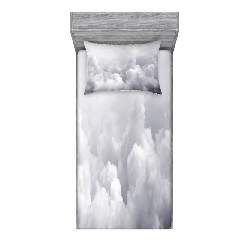 Microfiber Sheet Set, Twin XL Sheet Set + Fitted Sheet + 1 Pillowcase