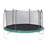 15' Round Backyard Trampoline with Safety Enclosure-6057312