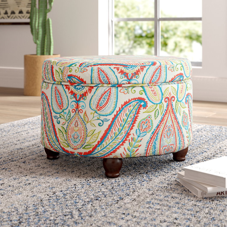 Frontgate Collette Tufted Storage Ottoman, 49% Off