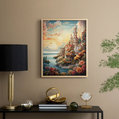 LANDSCAPES Series CCL XXXVI, reproduction encadrée - bois massif