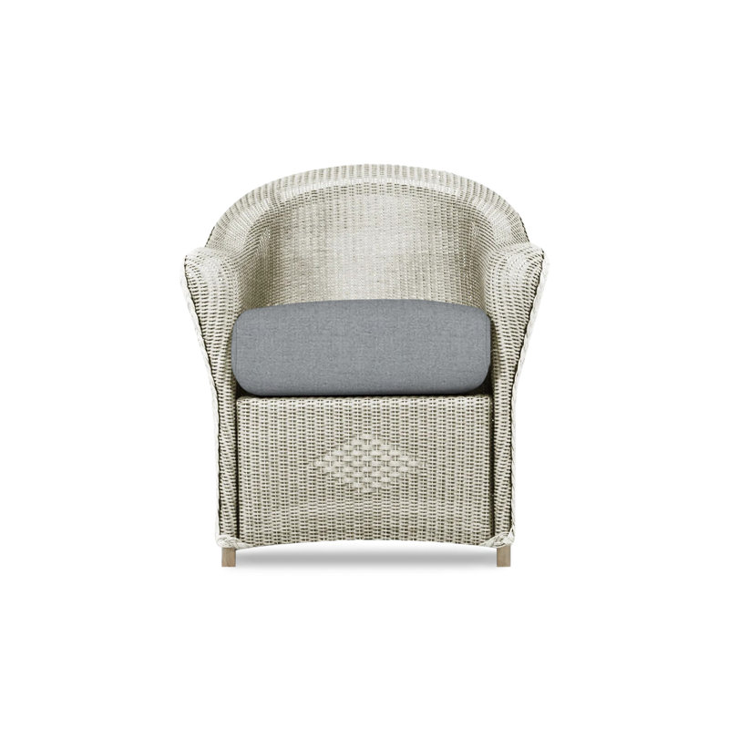 Reflections Outdoor Dining Armchair, Bark, Demo Stone