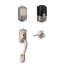 Encode Smart Wi-Fi Deadbolt with Camelot Trim Paired with Camelot Handleset Lower Half