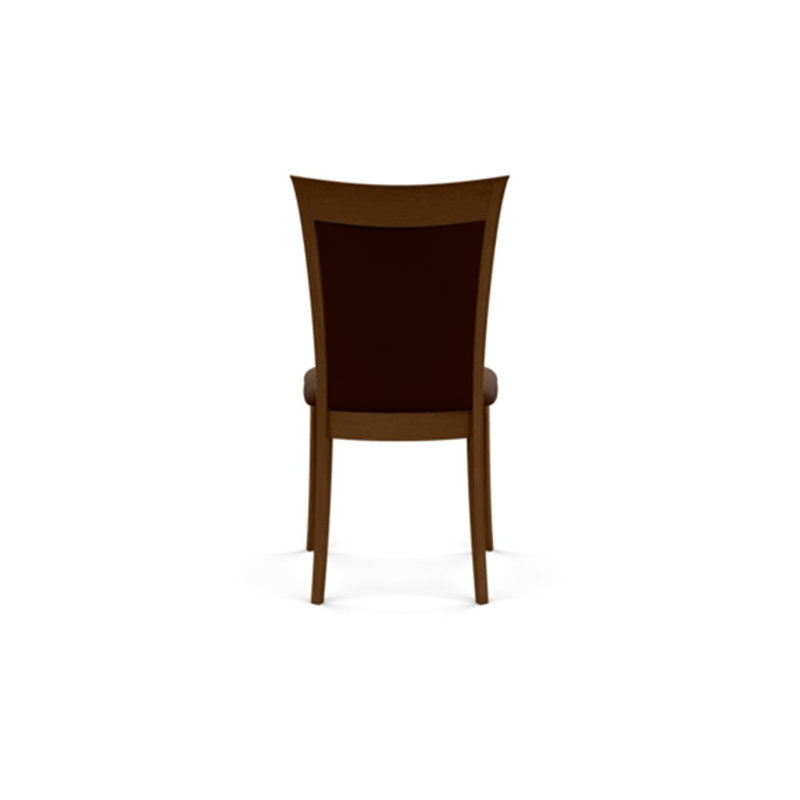 Morgan Leather Dining Chair, Saddle Cherry, Coffee