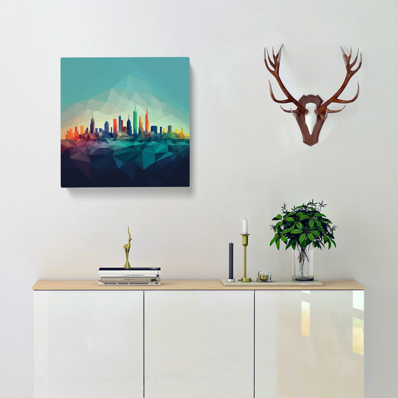 Print, 35cm H x 35cm W x 3cm D