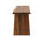Devol Live-Edge Teak Wood Garden Bench