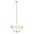 6-Light Traditional Candelabra Styled Chandelier