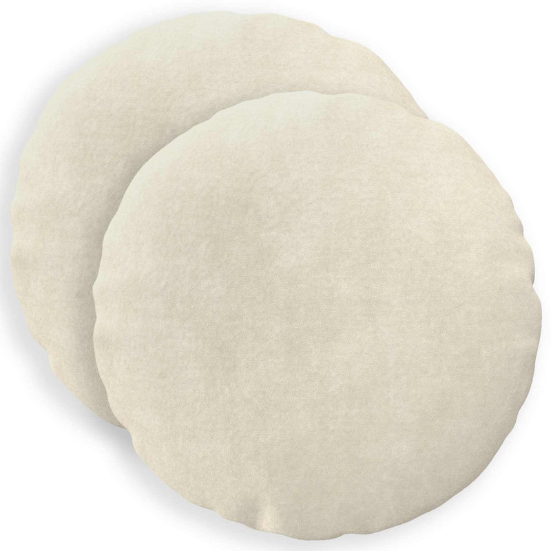 Cushion, Round 40cm, Cream