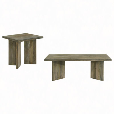 Neskowin Mango 2-Piece Coffee And End Table Set