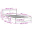Bed Frame with Headboard Solid Pine Wood-2085284119-2085284136