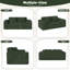 2 Seater Corduroy Loveseat-826838208