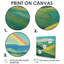 Giesa Rainbow In The Rolling Hills I - Rainbow Large, art mural-290857961-290857962-290857963