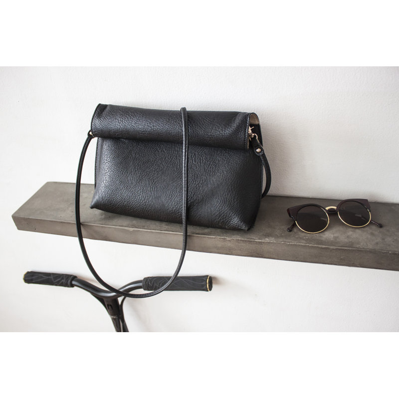 Large Rectangular Glossy Concrete Floating Shelf