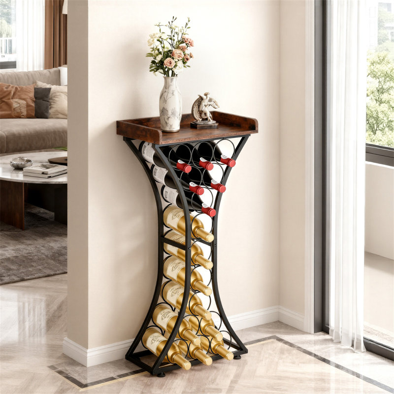 15 Bottle Wine Rack