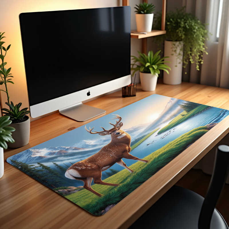 Polyester Desk Pad, 23.6x13.8