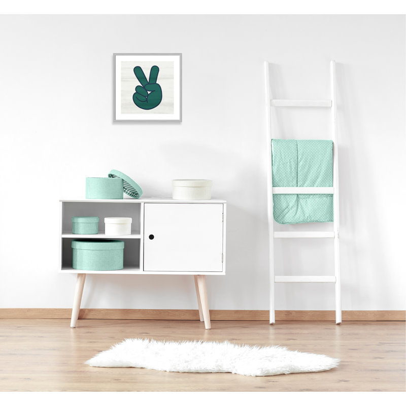 Esprit, H 23,5 po x l 23,5 po x P 1,19 po, Encadré de boîte argent