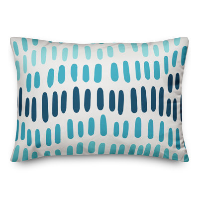 Housse de coussin d'extérieur rectangulaire 