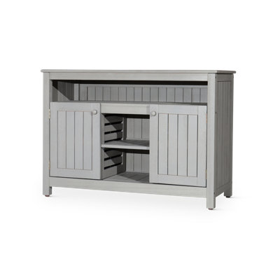 Colaluca Rectangular Eucalyptus Outdoor Buffet & Console Table