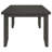 Grey And Dark Grey 6-Piece Rectangular Dining Set