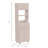 Pembrooke 2-Shelf 1-Drawer Microwave Pantry Cabinet -109827635