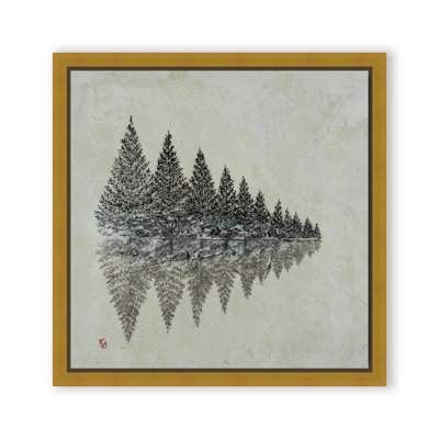 Nature Inspired "Whispering Woods" Canvas Wall Art By 