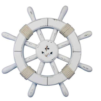 Décoration murale roue de bateau Wetzel