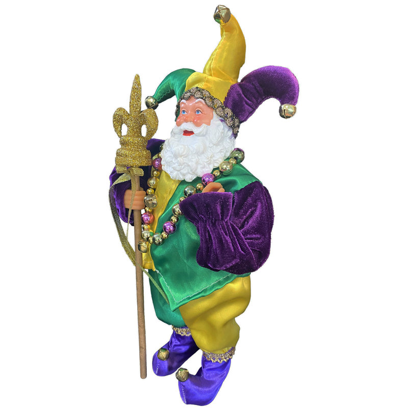 12" Mardi Gras Jester