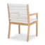 Brayven Outdoor Dining Chair Natural