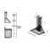ZLINE 30" Designer Series Fingerprint Resistant Convertible Vent Wall Mount Range Hood