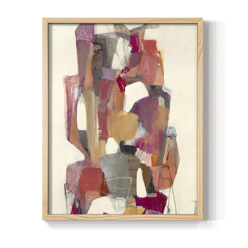 Totem at Sunrise Framed Print - Solid Wood, Naturel, H 11 po x l 9 po