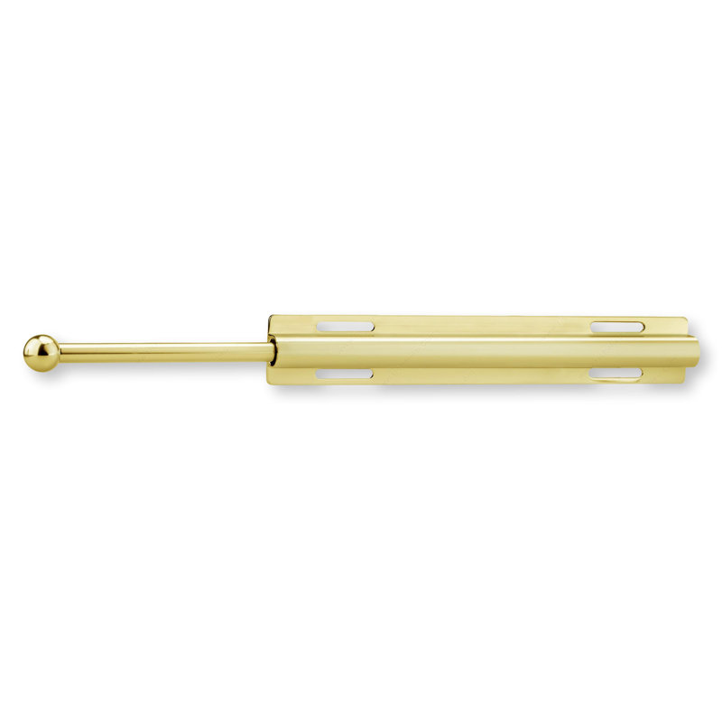 Decorative Hanger Valet Rod, Polished Brass