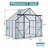 Green-Double Door Greenhouse, Walk-In Greenhouses For Outdoor-122037299-122037297