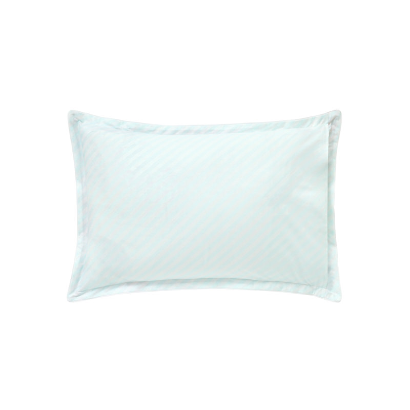 Cocktail Euro sham, Pink: Green; White, Cocktail, King