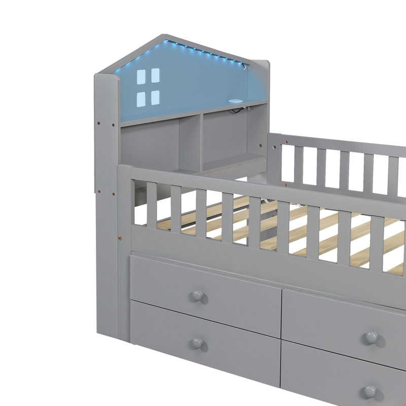 Bed, Grey